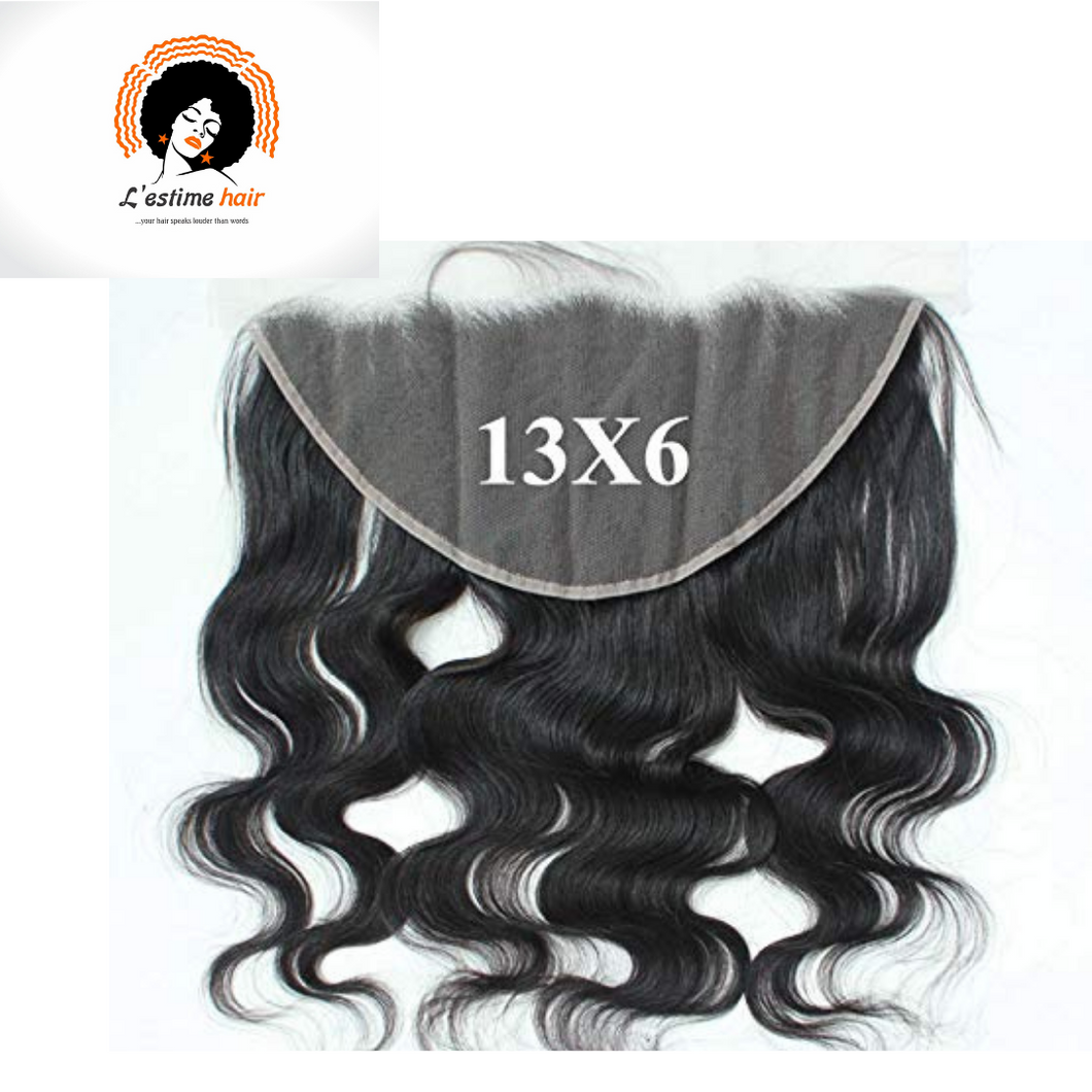 Swiss 13 X 6 Wavy frontal